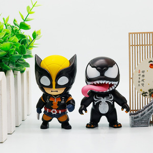 Set di <span class=keywords><strong>Action</strong></span> <span class=keywords><strong>Figure</strong></span> Anime <span class=keywords><strong>Marvel</strong></span> Venom, Giocattoli 3D, Accessori per Decorazione Auto, Statuette da Collezione, Regali per Feste, Vendita all'Ingrosso - Product Image 5