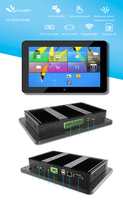 Tablette PC industrielle Usingwin 7 pouces avec écran tactile capacitif, ordinateur industriel tout-en-un, SSD, WiFi, module d'affichage intégré