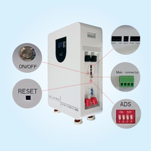 11000 cycli levensduur 51,2V LiFePO4 batterijpakket 2,5kWh - 15kWh capaciteit IP65 bescherming BMS AC wandmontage batterij - Product Image 4