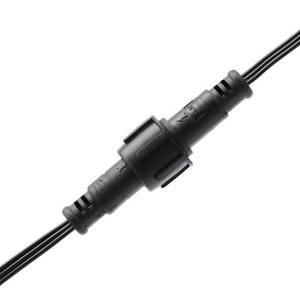 ขั้วต่อกันน้ำ M12 แบบ 2 3 4 5 แกน สาย PVC ปลั๊กเสียบสายต่อ LED แบบขันเกลียว - Product Image 1