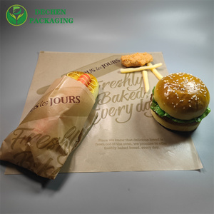 Shawarma bọc giấy Sandwich bọc giấy tùy chỉnh thiết kế giấy gói bánh sandwich - Product Image 6