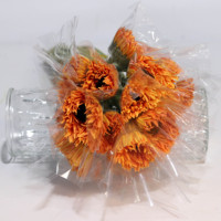Bunga Gerbera Sutra Asli Sentuhan Segar untuk Pernikahan, Dekorasi Rumah, dan Hadiah, serta Tanaman Hias Grosir