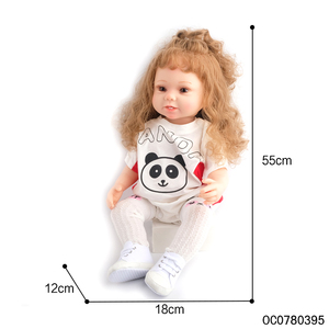 Poupée en silicone de 55 cm pour filles, corps entier, grande taille, pas cher, à vendre - Product Image 5