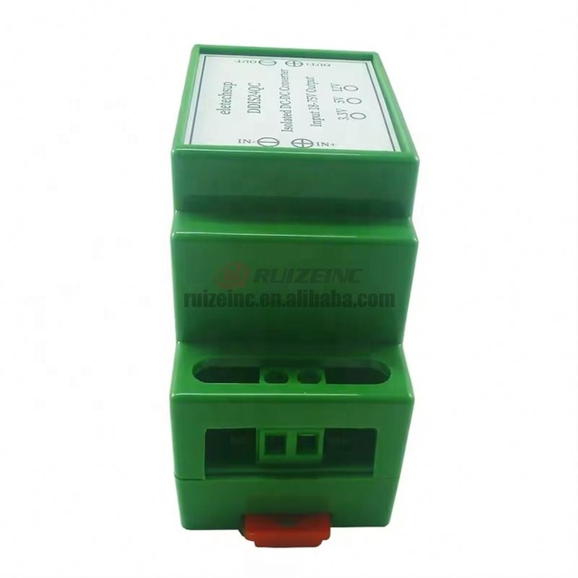 DDIS24QC DC-DC Buck Converter for PLC RS485 IO Relay LED 15W DC 24V 36V 48V to 12V 5V 3.3V DIN Rail Isolated Power Supply Module
