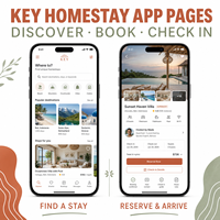 Aplicación de reserva de alquileres vacacionales avanzada para IOS y Android con calendario de disponibilidad de propiedades LionCreate