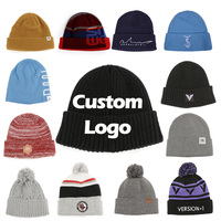 Berretto Invernale Personalizzato con Etichetta Privata, Cappello Ricamato con Logo Personalizzato, Berretto con Stampa Camouflage a Quadri