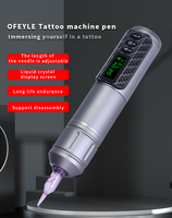 Máquina de Tatuar de Acero Inoxidable 7000 9000 RPM con Motor Sin Núcleo y Pluma RCA para Agujas de Cartucho