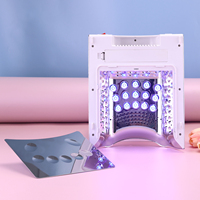 2025 lampe UV haute puissance nouveau Design professionnel 128W sans fil Pro Cure LED lampe à ongles avec logo d'impression