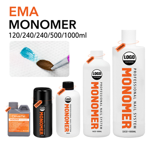 Großhandel Professional Custom 120ml 240ml 500ml 1000ml Gallone Acryl nagel Flüssigkeit Ema geruchloses Monomer für Acryl pulver - Product Image 4