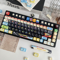 Personality Roco Kingdom Keycaps M-OA Profile 137 Keys PBT Dye Subbed Keycap for 61/68/104/108 Mechanical Keyboard