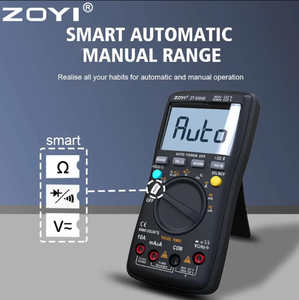 ZT-300AB Meteran Listrik Multifungsi Presisi Tinggi Meteran Digital Tahan Panas Multimeter Terhubung Kapasitor - Product Image 3