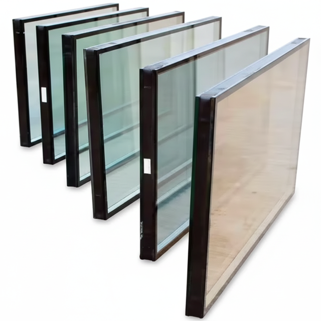 Factory Price Energy Efficient Low-E Insulated Glass Units for Windows Argon Gas 16mm High Light Greenhouse Curtain Wall
