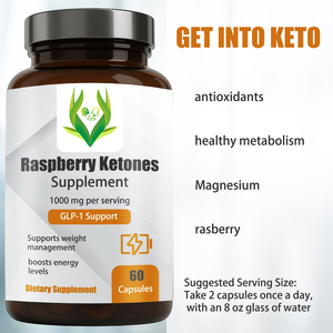 OEM Wholesale Raspberry Ketones Capsules Boosts Energy Levels <b>Supplement</b> Support Weight Management Capsules - Product Image 4