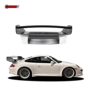 Aileron arrière en fibre de carbone sèche style Indece pour Porsche 911 997, véritable pré-imprégné, type GT, directement de l'usine - Product Image 1