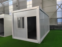 Casa Prefabricada Modular Llave en Mano, Edificio Integrado de Acero Ligero Aislado e Impermeable para Oficina, Dormitorio o Apartamento