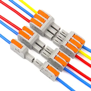 新型对接连接器13AWG ~ 28AWG快速安全电线电缆连接器32A 400V中国最佳价格