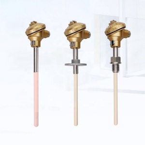 Cặp Nhiệt Điện Thẳng S/R Với Ống Bảo Vệ Gốm Và Đầu Nối Đầu Cuối Cặp Nhiệt Điện Loại B R S - Product Image 2