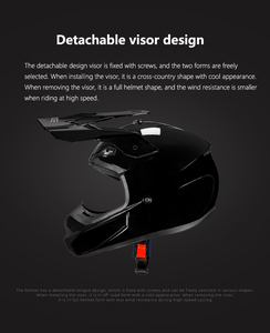 <span class=keywords><strong>Casque</strong></span> à double lentille pour <span class=keywords><strong>moto</strong></span>, <span class=keywords><strong>casque</strong></span> intégral avec grande aile arrière personnalisée, <span class=keywords><strong>casque</strong></span> de sécurité pour motard adapté à toutes les saisons - Product Image 2