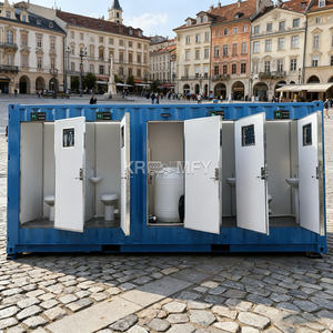 Toilettes mobiles écologiques personnalisables pour salle de bain, conteneur, toilettes, remorque, 2025 - Product Image 5