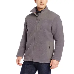 Classic Wear Wind Resistant Polar Fleece Men's Woven Jacket