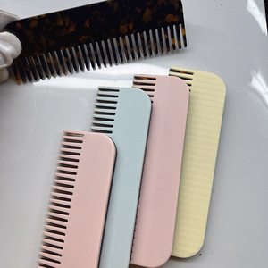 HONEY New Korean Ins Simple Marbre Texture Miel <span class=keywords><strong>Cire</strong></span> Petit Peigne À Dents Anti statique Peigne À Cheveux Peigne De Coiffure - Product Image 3