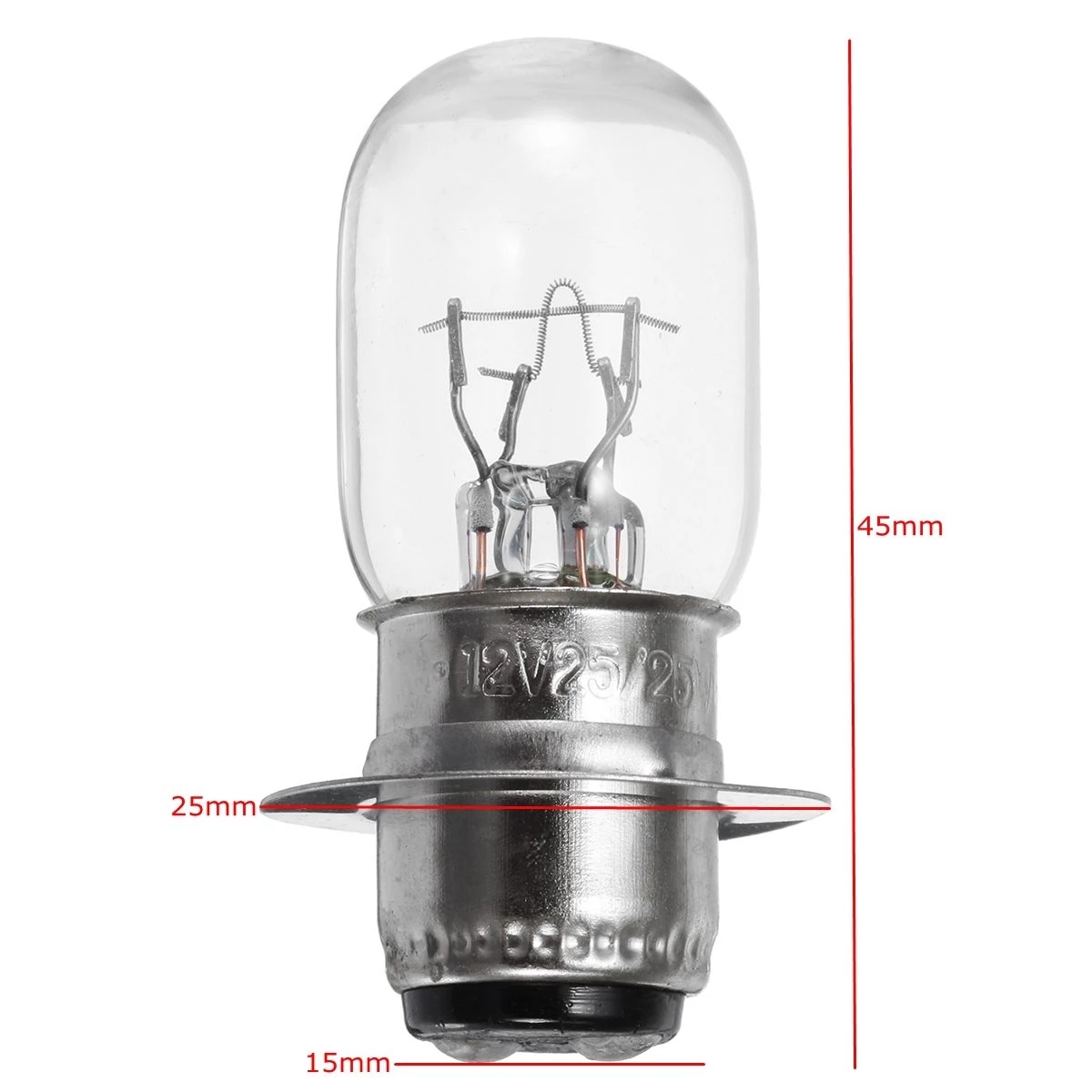 Moped Halogen Glühlampe 12V 35/35W PX15d-1 Moped Halogen Glühlampe 12V 35/35W PX15d-1