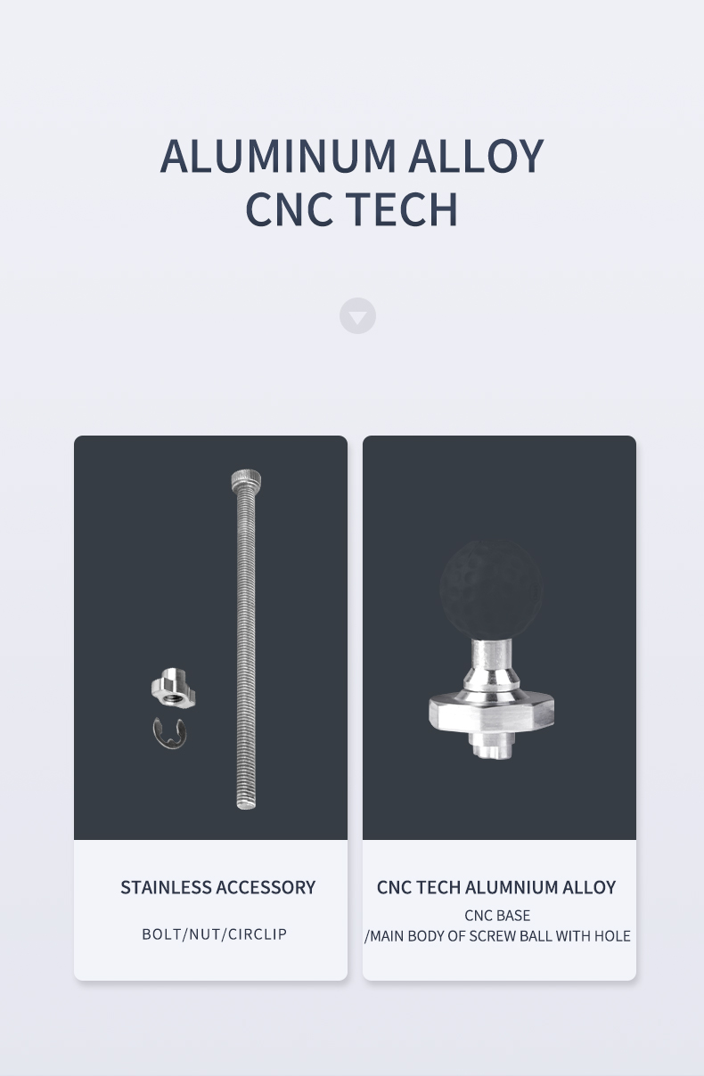 MWUPP Motorcycles phone holder special installation screw accessories mobile stands swell ball base