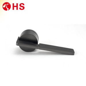 Tay nắm cửa hợp kim kẽm hiện đại Bộ đòn bẩy nội thất màu đen dễ dàng lắp đặt cửa căn hộ Bảo hành 3 năm - Product Image 3