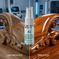 Finition de peinture de qualité industrielle A1, résistante aux rayures, liquide transparent, nano micro-silice céramique, formule modifiée invisible