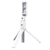 Vente en gros moins cher K07 3 en 1 Trépied perche à selfie sans fil universel portable pour téléphone et visionnage de vidéos