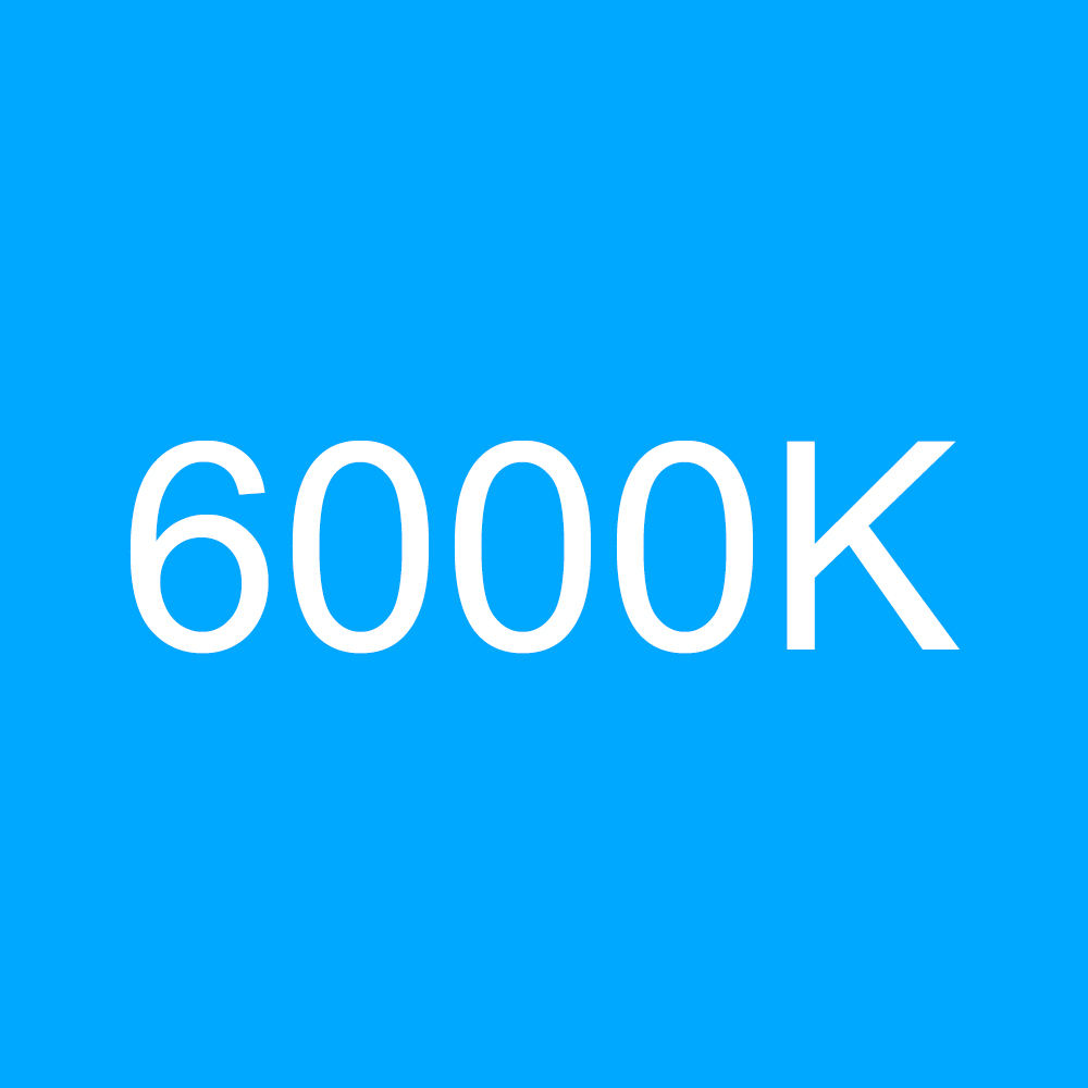 6000K