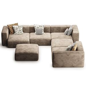 2025 <span class=keywords><strong>Sofa</strong></span> mewah bentuk L minimalis, <span class=keywords><strong>Sofa</strong></span> bagian ruang tamu, <span class=keywords><strong>Sofa</strong></span> tarik keluar 50Cm untuk Hotel, <span class=keywords><strong>Sofa</strong></span> sudut elektrik - Product Image 2