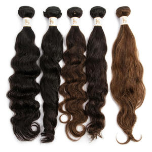 Cuticle Aligned 100% Human Hair Extensions 12A Grade Raw Unprocessed Bundle Vietnamese Raw Bone Straight Hair Black Color - Product Image 1