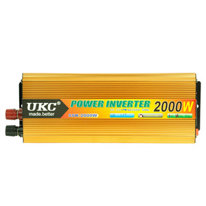 Inverter per auto NEV all'ingrosso convertitore di potenza ad alta efficienza da 2000W inverter di energia solare da campeggio protezione Anti-inversione di polarità - Product Image 1