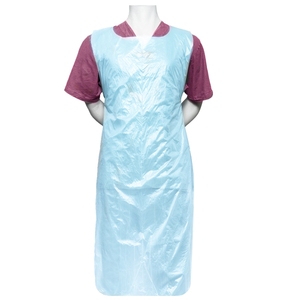 Factory Directly Wholesale Kitchen Poly Plastic Disposable Dental LDPE <b>Aprons</b> PE Disposal Bib <b>Apron</b> - Product Image 2