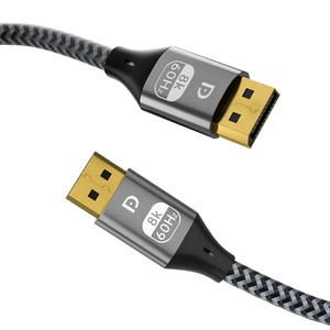 <span class=keywords><strong>Cable</strong></span> DP 1.4 Chapado en Oro, <span class=keywords><strong>Cable</strong></span> <span class=keywords><strong>DisplayPort</strong></span> a <span class=keywords><strong>DisplayPort</strong></span> de 8k, Macho a Macho, <span class=keywords><strong>Cable</strong></span> <span class=keywords><strong>DisplayPort</strong></span> a DP de 8k OEM - Product Image 2