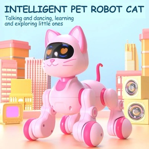 Jumon Smart <b>Robot</b> Cat Programmable Intelligent <b>Remote</b> <b>Control</b> <b>Robot</b> Cat Stunt Cat Voice Command Educational Pet Children Toy - Product Image 3