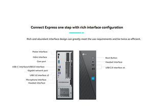 สำหรับเลอโนโว เลคู เดสก์ท็อป 310 อินเทล คอร์ <span class=keywords><strong>i3</strong></span>-<span class=keywords><strong>12100</strong></span> แรม 8GB DDR4 512GB SSD วินโดวส์ 11 เดสก์ท็อปพีซีสำหรับเล่นเกม - Product Image 6