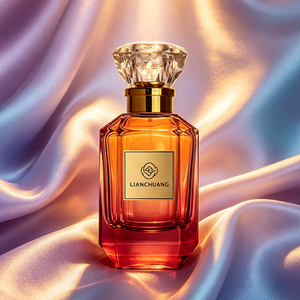 Flacon de <span class=keywords><strong>parfum</strong></span> de luxe en verre <span class=keywords><strong>cristal</strong></span> taillé diamant 100 ml, flacon vide avec boîte, étiquette privée, <span class=keywords><strong>parfum</strong></span> longue durée, fabrication de parfums - Product Image 3