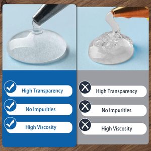 Đường kính 7mm và que keo nóng chảy dài 20cm, màu sắc các loại, an toàn & không độc hại, hoàn hảo cho nghệ thuật & thủ công (Trong suốt) - Product Image 2