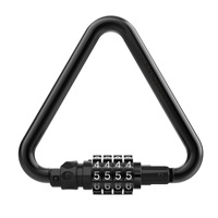 Cadenas numérique portable en alliage de zinc de taille standard, type mousqueton, pour vélo et casque de vélo électrique 10A