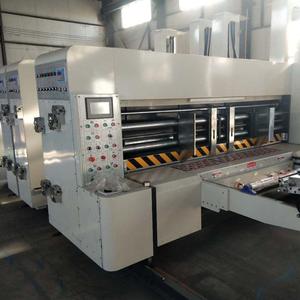 Automatic führenden rand feeder 3 Color Corrugated karton box Flexo Printing Slotting Die Cutting Machine