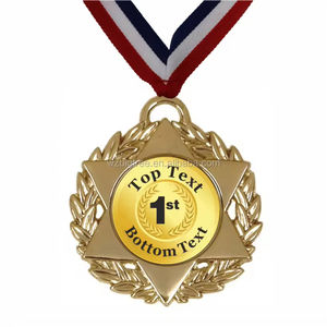 Logotipo personalizado de alta calidad, artes en relieve, deportes en blanco, plata, 3D, medallas de Metal, diseños para deportes, medallas de clasificación honoraria - Product Image 6