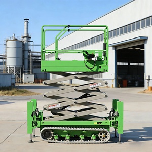 유압식 맞춤형 리프팅 트랙형 작업 시저 리프트 효율적인 인증 작업을 위한 간편 조작 리프트 - Product Image 3