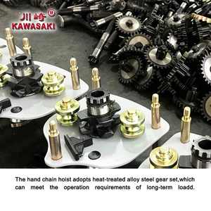 Palans à chaîne manuels en acier allié G80, capacité de 0,5 à 20 tonnes, robustes, pour entrepôts, hôtels et usines. - Product Image 4