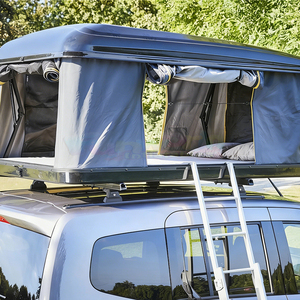 4-Season Pickup Truck Canopy Luxury Roof Top Tent Side Open 4x4 Aluminum Lightweight Rooftop Tent With Roof <b>Rack</b> For Ford Ranger - Product Image 5
