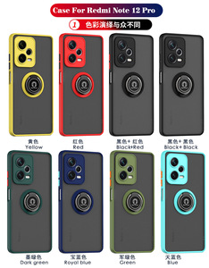 <span class=keywords><strong>Precio</strong></span> de fábrica 360 anillo magnético Kickstand Case para <span class=keywords><strong>Redmi</strong></span> 13C, <span class=keywords><strong>Note</strong></span> 12 Pro Slim a prueba de golpes Matt Phone Cover - Product Image 6