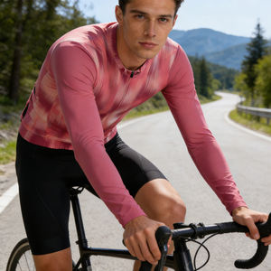 Vêtements de vélo de montagne à manches longues respirants et anti-humidité de qualité supérieure avec logo personnalisé, multicolores et légers - Product Image 6