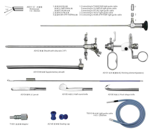 Ensemble d'urétéro-cystoscopie portable médical, ensemble d'urétéroscopie pédiatrique - Product Image 5