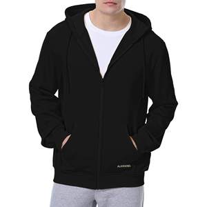 OEM chất lượng cao unisex Heavyweight SWEATSHIRT Hoodies nhà sản xuất tùy chỉnh hoodie đau khổ đầy đủ Zip Up Hoodie in logo - Product Image 3